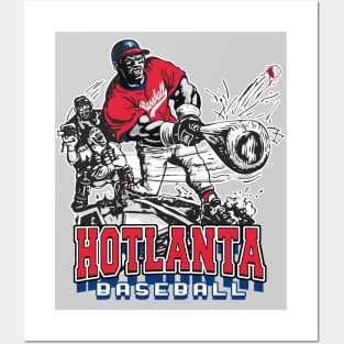 Hotlanta Big Stick Baseball Posters and Art